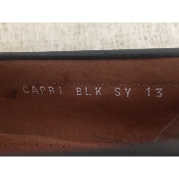 Sandro Loafer Moscoloui Capri Shoes Dress  black Leather Men’s US Size 13 - Picture 8 of 12